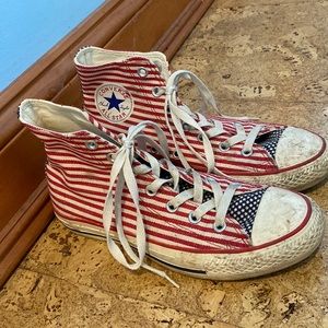 Converse High Tops - American Flag